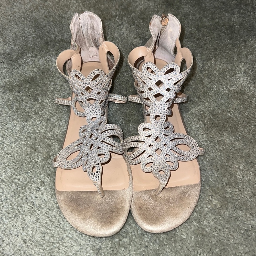 Gold Sandals